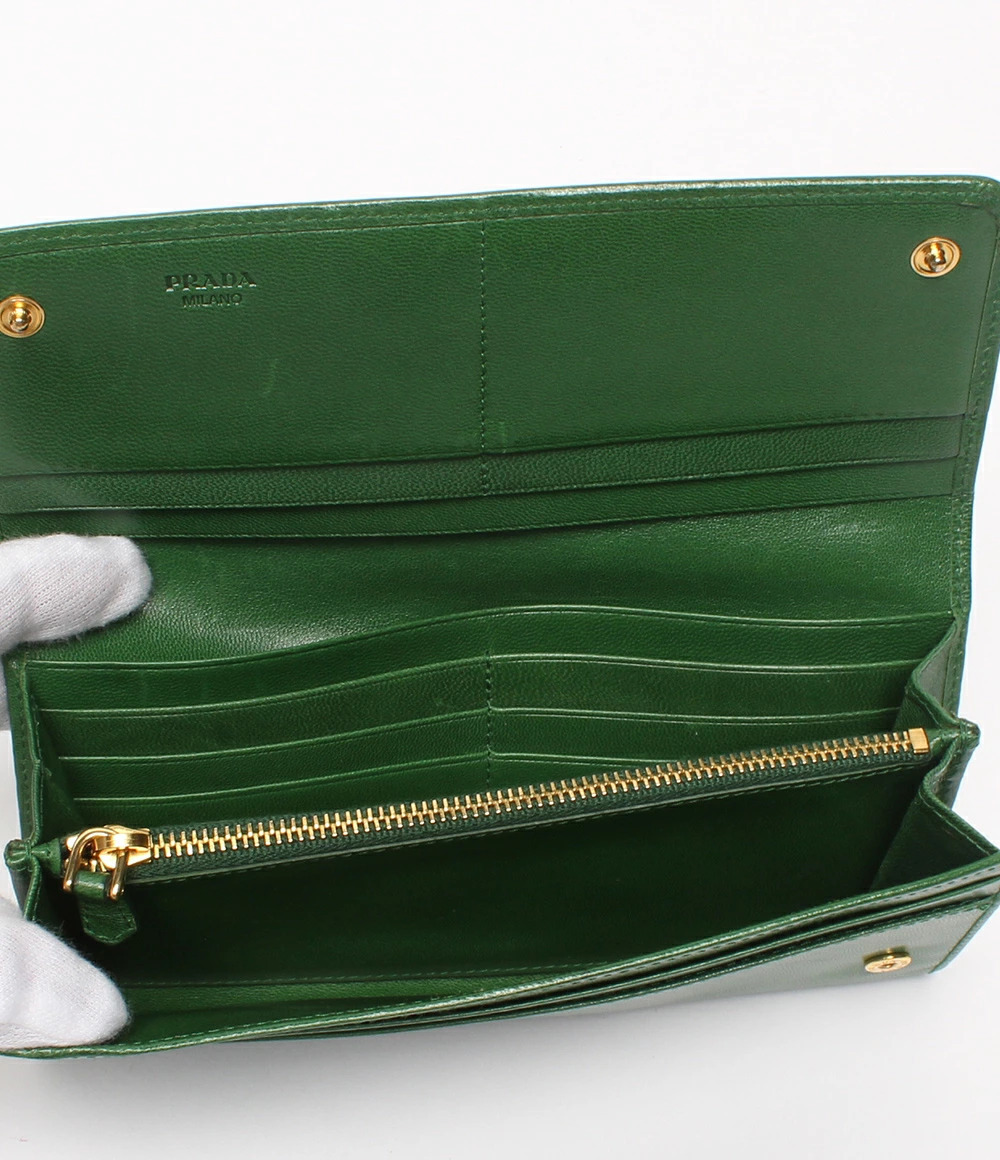 Prada Wallet Long Black